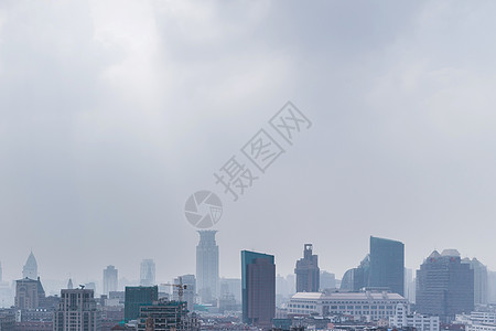 城市 雾霾图片
