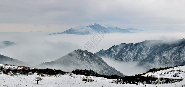 终南山、高寒川风光图片