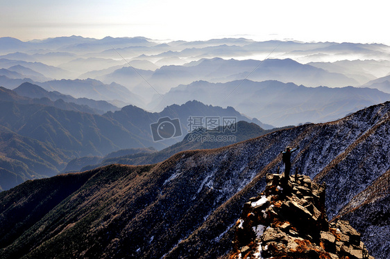 秦岭太白山图片