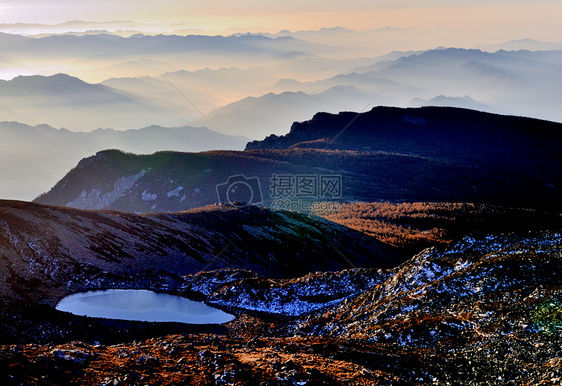 秦岭太白山图片