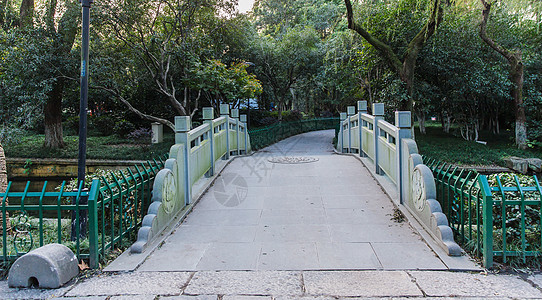 公园石桥杭州西湖公园设施石桥背景