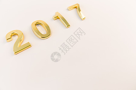 简单数字2017图片