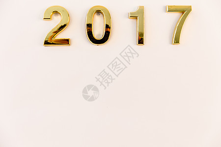 简单数字2017图片