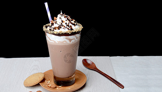 超级咖啡巧克力汁高清图片