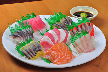 刺身鱼肉素材高清图片