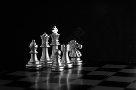 国际象棋战略布局高清图片