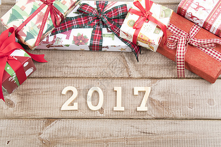新年礼物2017数字组合图片