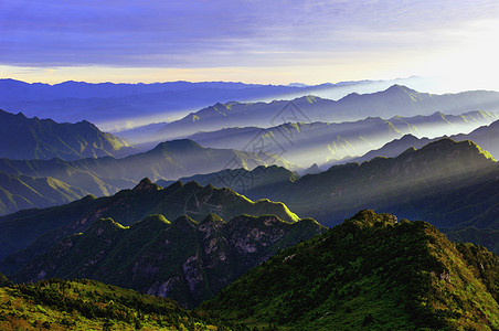 秦岭风光自然风景背景