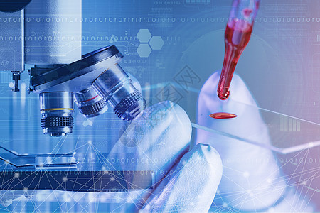 医生的科学实验高清图片