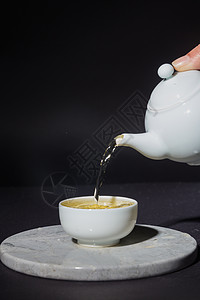 中国风茶茶叶茶具茶室茶馆背景