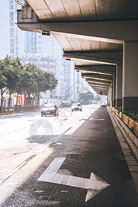 城市街道车水马龙图片