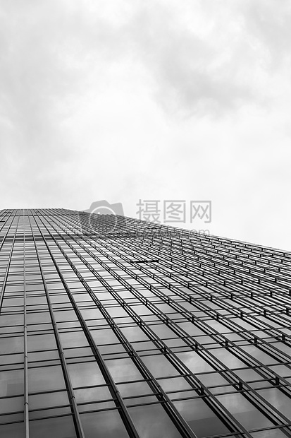 上海陆家嘴城市现代建筑结构外立面图片