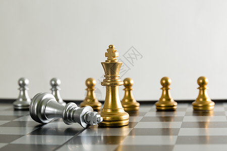国际象棋平铺摆拍背景