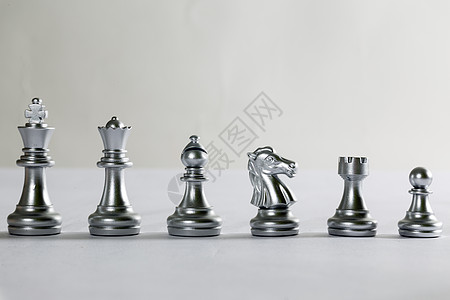 国际象棋平铺摆拍图片