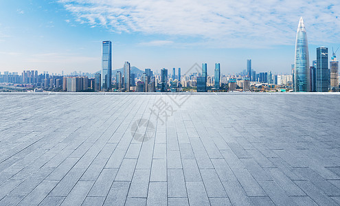 上海大厦商务外滩城市背景设计图片