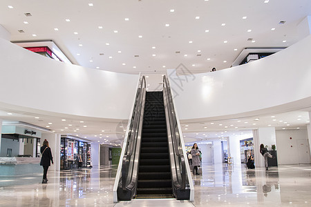 商场楼梯电梯设计背景图片
