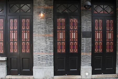 上海特色建筑石库门背景图片