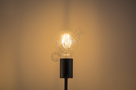 发光的灯泡环保理念高清图片