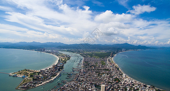 海边旅游风景背景图片