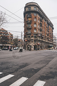 上海武康路背景