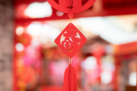 龙年新年快乐春节元素中国年过年福字素材背景