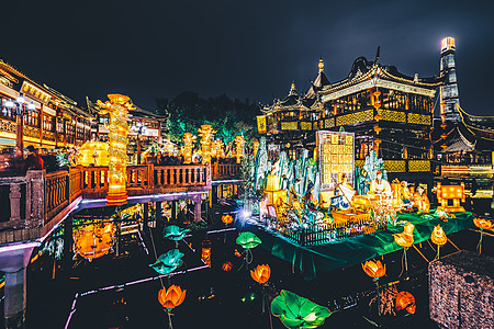春节豫园传统灯会高清图片