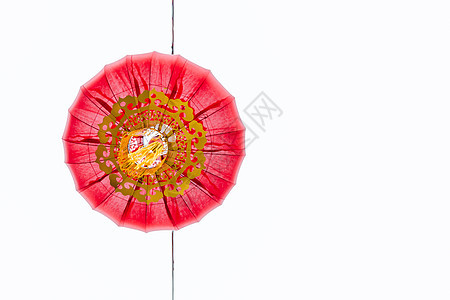 中国春节红灯笼留白素材背景图片