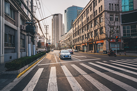 国外街头城市街头拍摄背景