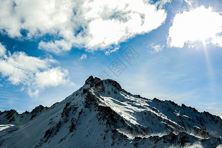 雪山阿贝州雪山高清图片