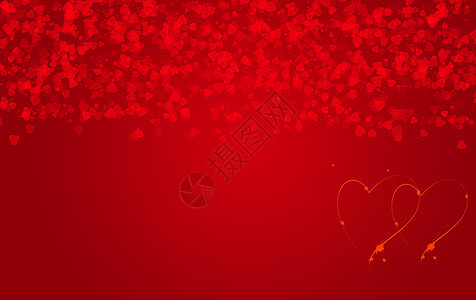 情人节红色玫瑰背景背景图片