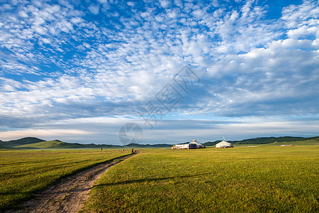 美丽草原风光大美风光背景