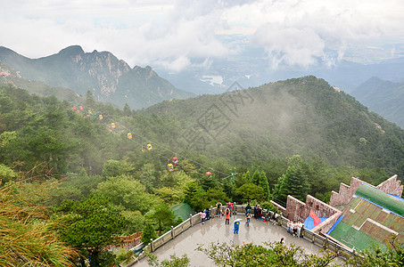 春天在山上图片