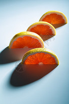 鲜橙切片图片