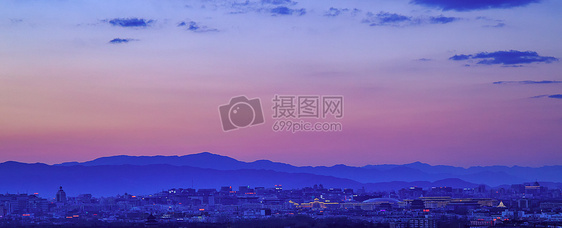 静谧的北京西山图片