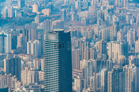 上海城市夜景俯拍图片