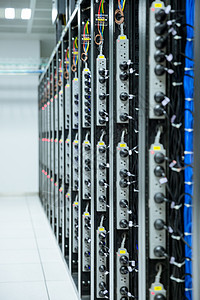 网络科技服务器通信机房图片