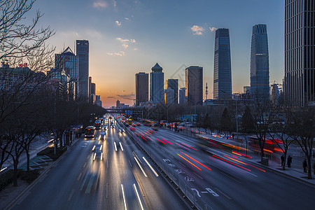 公路概念CBD地区背景