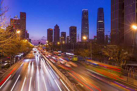 公路概念CBD地区背景