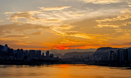 城镇风光重庆风光背景