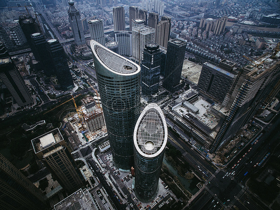 繁华都市高楼图片