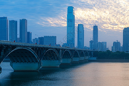 长沙万达长沙城市建筑背景