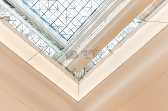商场建筑天窗透明设计图片