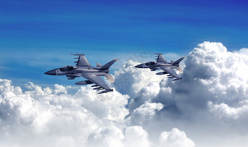 云端飞机图片