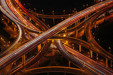 上海高架桥 城市动脉图片
