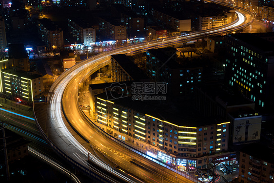 城市夜景图片