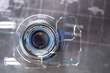 摄影镜头数码信息科技设计图片