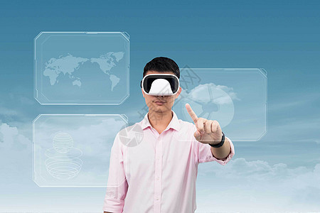 VR科技背景图片
