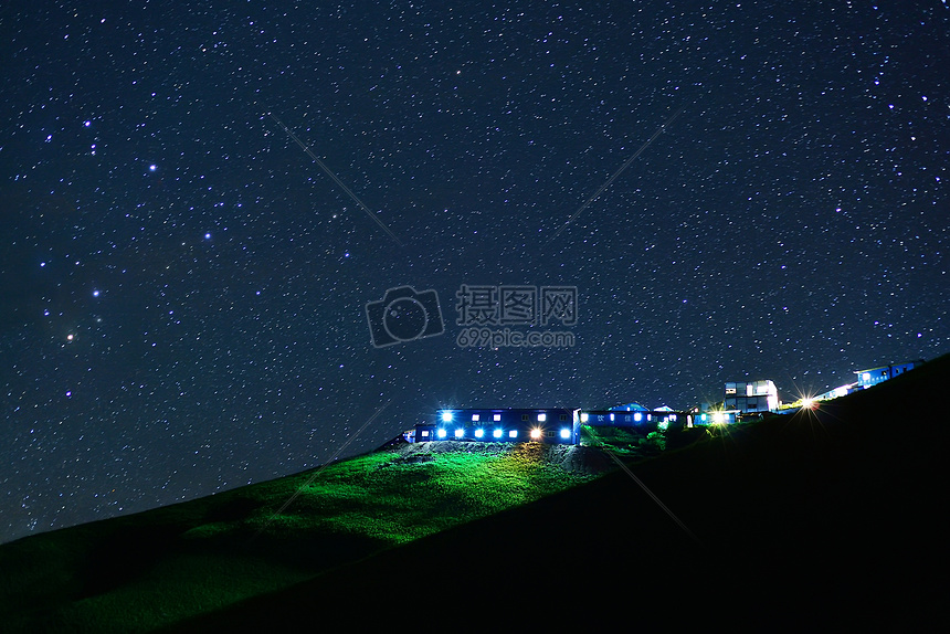 武功山星空图片