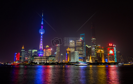 上海魔都外滩夜景图片