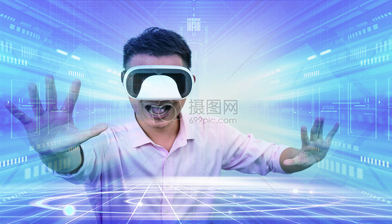 VR虚拟现实使用体验图片